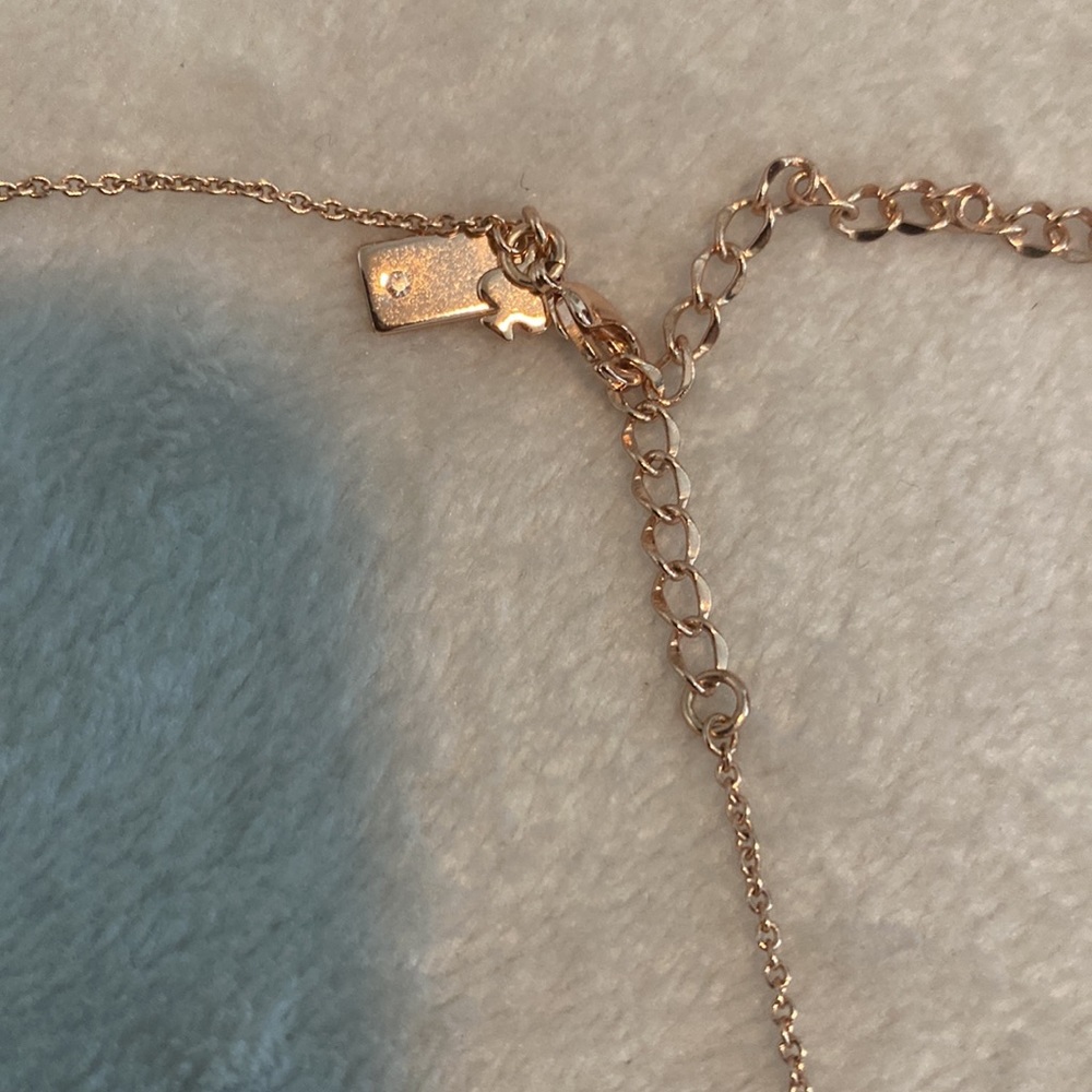 Kate spade set jeweler's bracelet, earrings and necklace gold rose - Picture 2 of 6